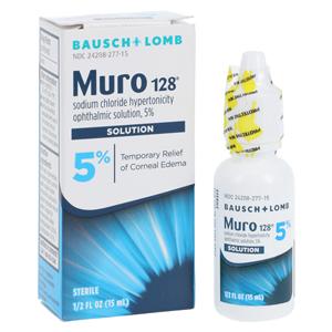 Muro 128 Solution Sodium Chloride 5% 15ml/Bt