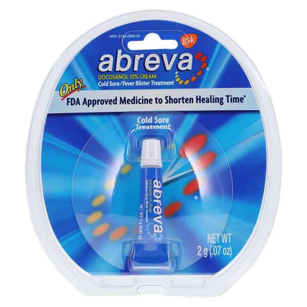 Abreva Cold Sore/Blister Cream 0.1 2gm/Ea