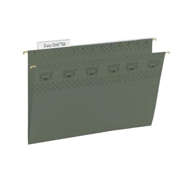 TUFF Hanging Folder Legal Size Standard Green 20/Box 20/Bx