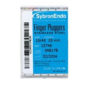 Finger Plugger 21 mm Size 30 Blue 6/Pk