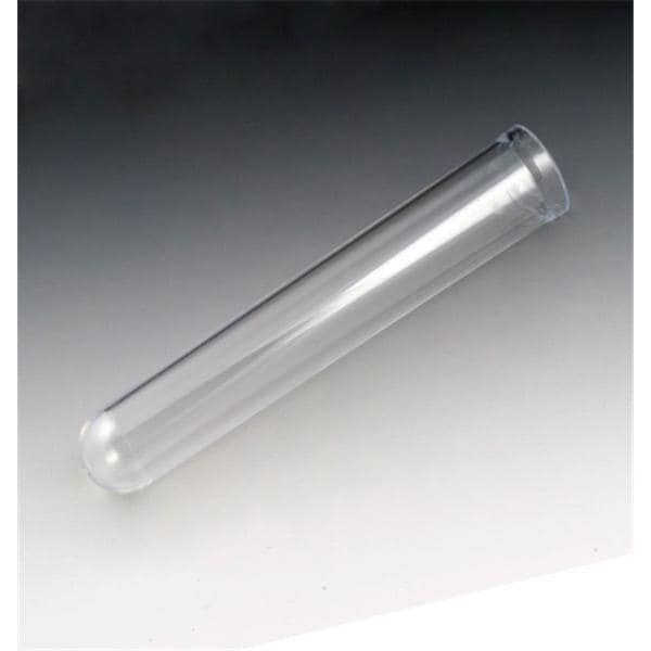 Test Tube Polystyrene 14mL 17x100mm Non-Sterile 1000/Ca