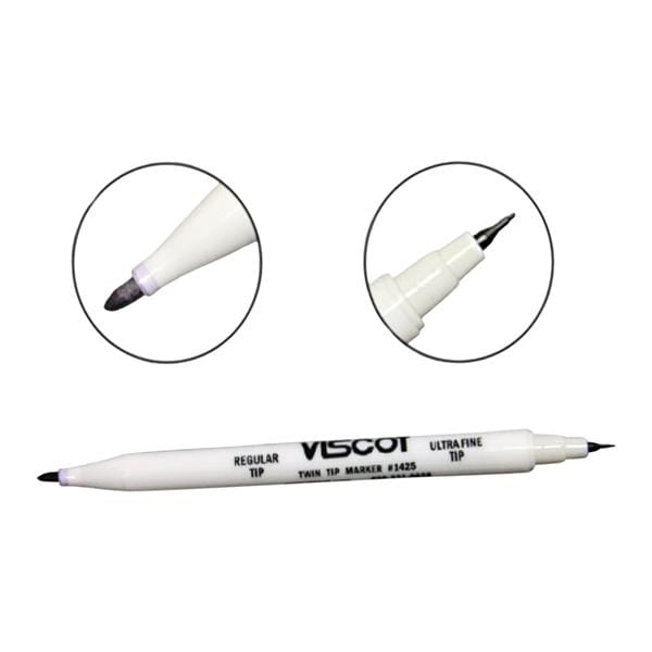 Marker Skin Viscot Dual Tip Sterile 100/Ca