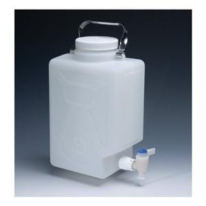 Nalgene Fluorinated Carboy HDPE White 20L 1/Ca