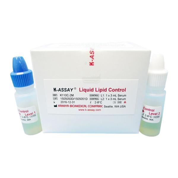 Liquid Lipid Level 1/2 Control 2x3mL Ea