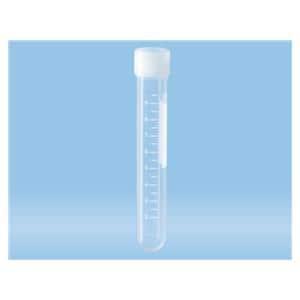 Test Tube Polypropylene 10mL 92x15.3mm Non-Sterile 500/Ca