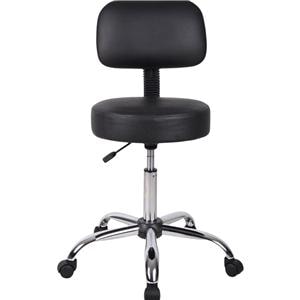 Exam Stool Black 275lb Capacity