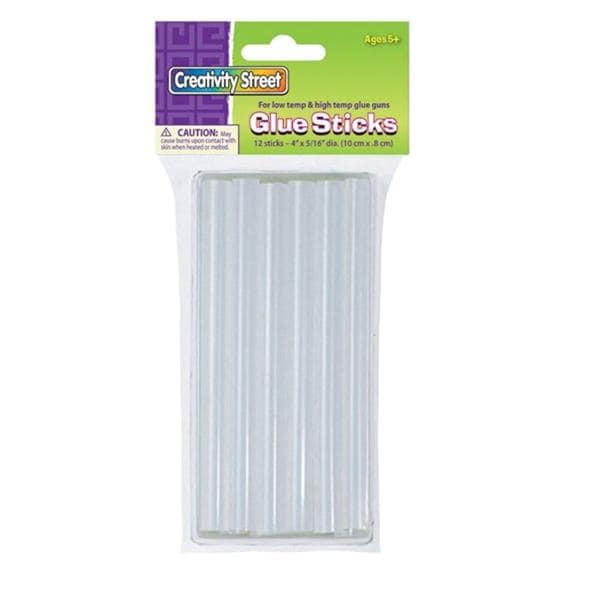 Creativity Street Glue Stick for Gun 4 in x 5/16 in Clear 12/Pack 12/Pk