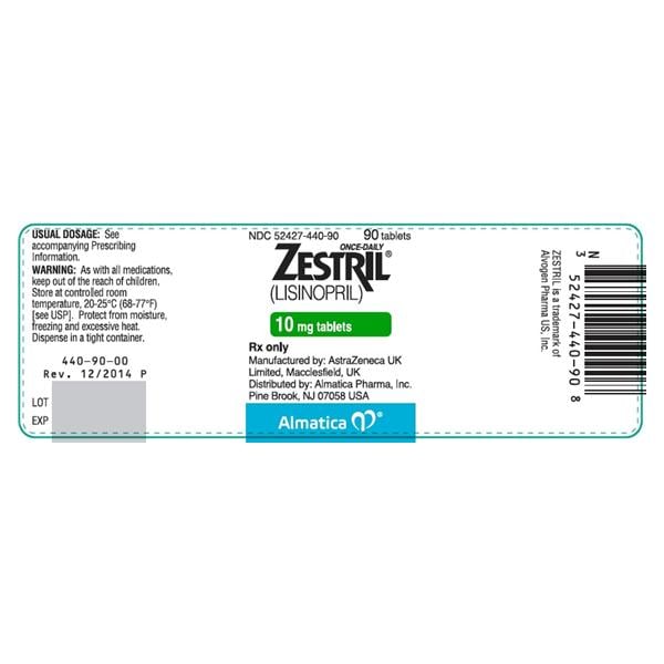 Zestril 20mg 90/Bt