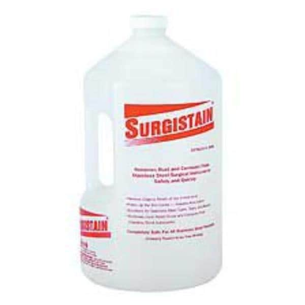 Surgistain Instrument Cleaner 1 Gallon Mild Odor 4/Ca