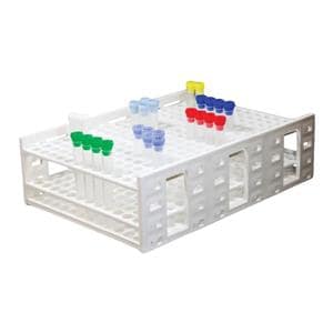 TubeMax Test Tube Rack 10-13mm 216 Place White Ea