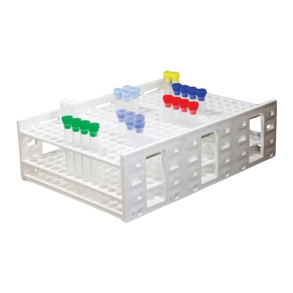 TubeMax Test Tube Rack 10-13mm 216 Place White Ea