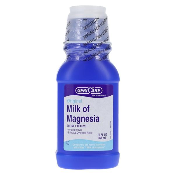 Milk of Magnesia Stool Softener Liquid Original 12oz/Bt