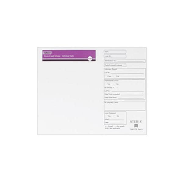 Verdoc Sterilization Record Envelope 100/Bx