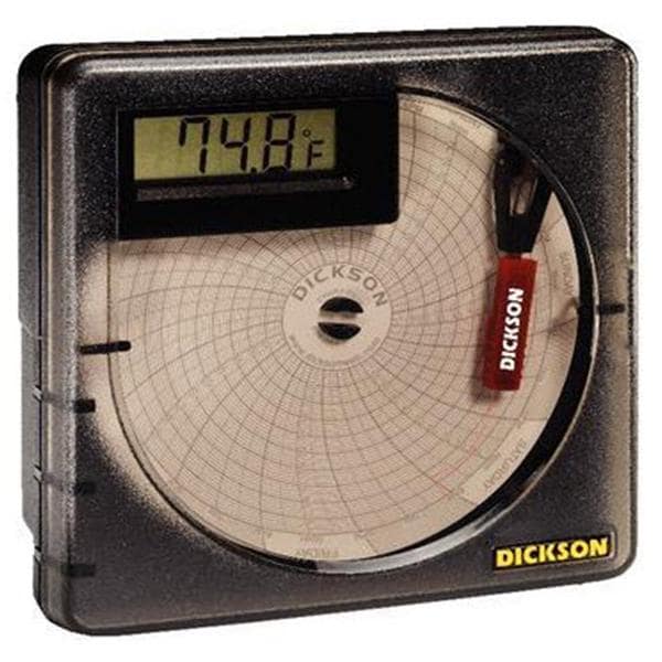 Dickson Temperature Recorder 30 to 50°C 60/Pk