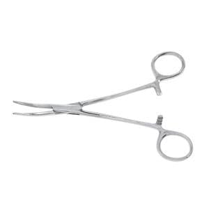 Kelly Hemostatic Forcep Curved 5.5" Stainless Steel/Nickel Plated 20/Bx