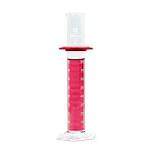 Sibata Graduated Cylinder Polyethylene 25mL 4/Pk