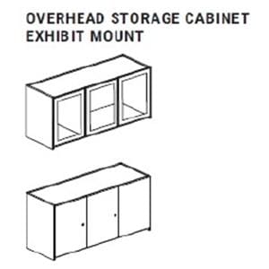 Overhead Storage 30x18" Ea Ea