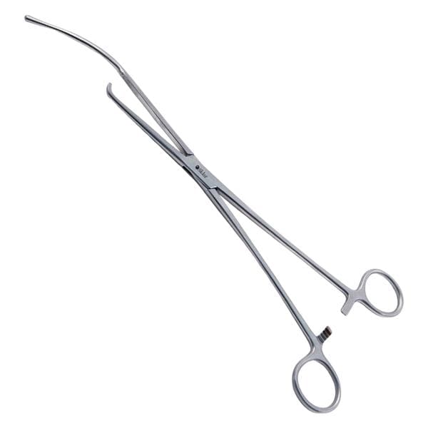 Hulka Tenaculum Forcep Half Curve 11-1/2" Ea