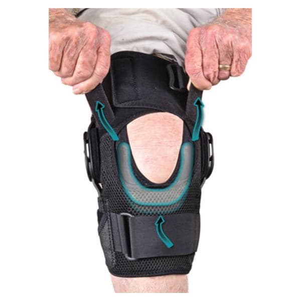 Global Knee Support Brace Knee Size X-Large Neoprene 16.5-19" Universal