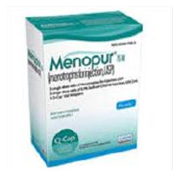 Menopur Injection 75IU Powder Vial 5/Package