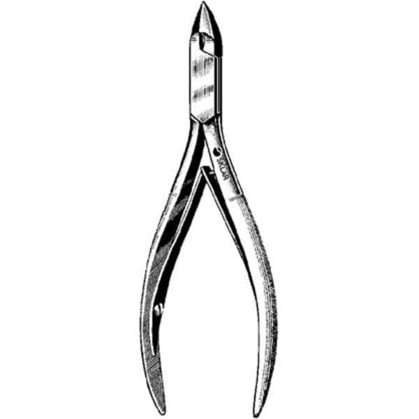 Cuticle Nipper 4" Stainless Steel Ea