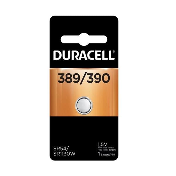 Duracell 1.5 Volt Silver Oxide Watch Battery 389/390 Ea