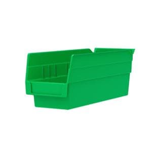 Bin Shelf 11-5/8x4-1/8x4" Green 24/Ca 24/Ca