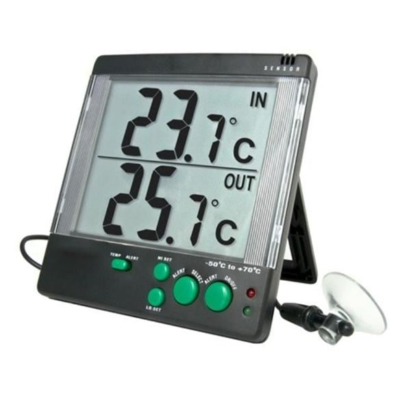 Traceable Big Digit Thermometer ABS Plastic -50 to 70°C Ea