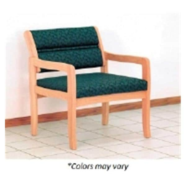 Dakota Wave Guest Chair Mahagony Ea