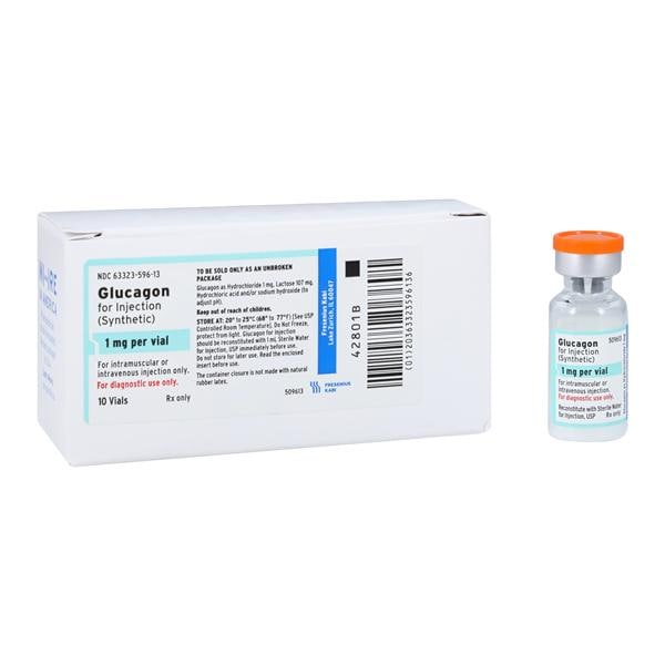 Glucagon Injection 1mg SDV 10/Bx