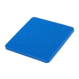 DermaBlue+ Foam PU/Plythr Wound Dressing 4x4 Strl NAdhs NAdhr Hi Abs LF