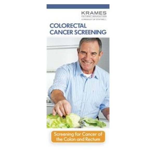 Colorectal Cancer Screening Educational Brochure 50/Pk