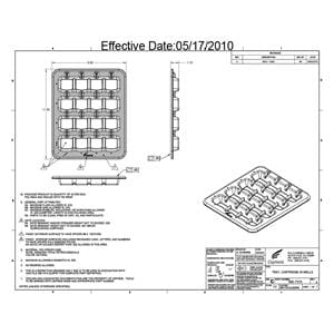 GeneXpert Cartridge Tray Ea