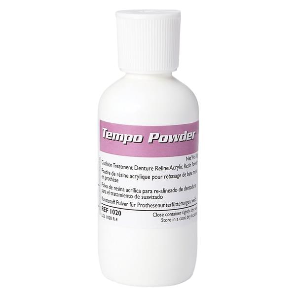 Tempo Reline Material Acrylic Resin White 4oz/Bt