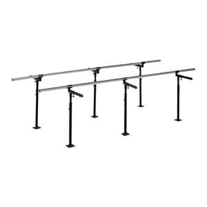 Parallel Bars 10' Silver/Black