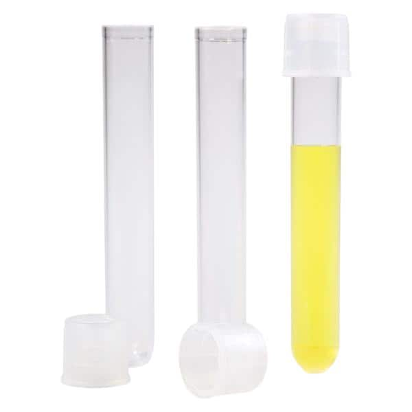 Culture Tube Polystyrene 12x75mm Non-Sterile 1000/Ca