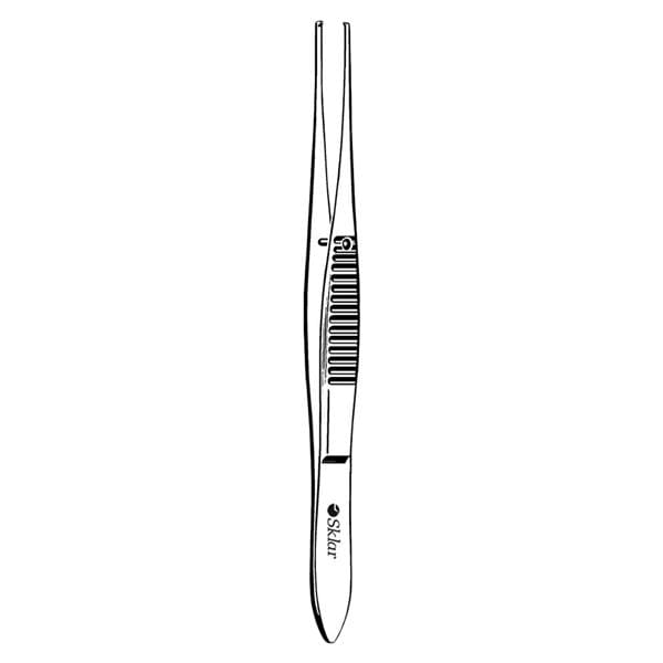 Econo Iris Forcep Straight 4-3/4" Stainless Steel Sterile 50/Bx