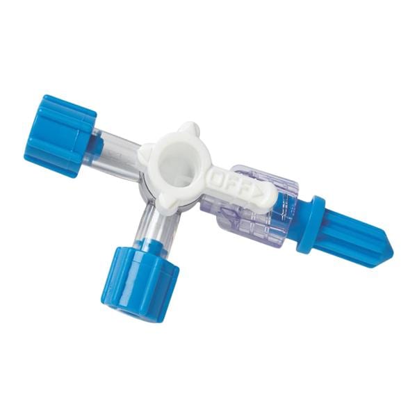 4-Way Stopcock Rotating Male Luer Lock/Female 50/Ca