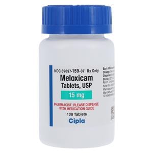 Meloxicam Tablets 15mg Bottle 100/Bottle Each