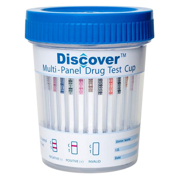 Discover Drug Test Cup CLIA Waived 25/Ca