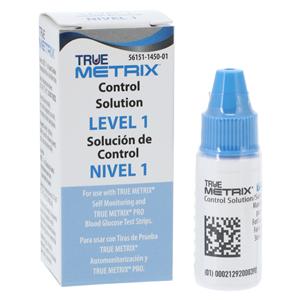 True Metrix Blood Glucose Level 1 Control Ea