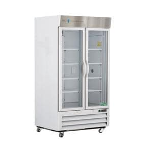 Standard Chromatography Refrigerator 36 Cu Ft 2 Glass Doors 1 to 10C Ea