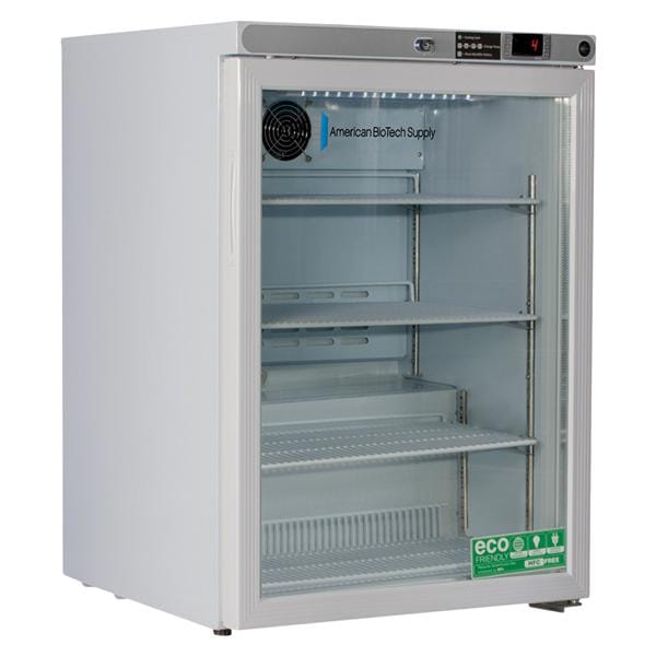 Premier Laboratory Refrigerator 5.2 Cu Ft Glass Door 20 to 25C Ea