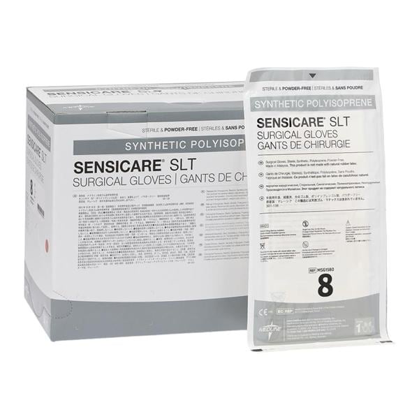 SensiCare Polyisoprene Surgical Gloves 8 Cream