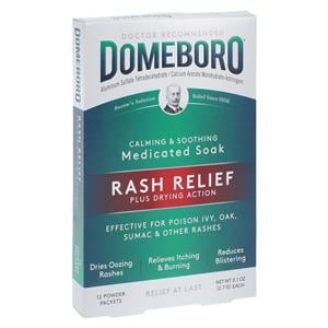 Domeboro Pain Reliever Powder Packets 12/Bx, 12 BX/CA