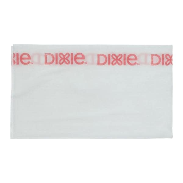 Dixie Food Service Towel Disposable Paper 13 in x 24 in White/Red Stripe 150/Ca