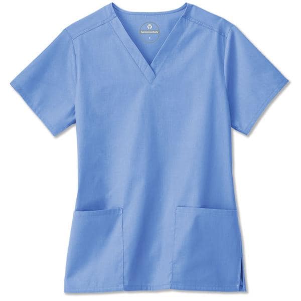 Fundamentals Scrub Shirt Short Sleeves X-Large Ceil Womens Ea