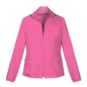 HeartSoul Warm-Up Jacket Long Set-In Sleeves Small Pink Womens Ea