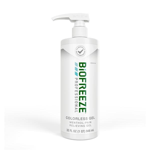 Biofreeze Gel Colorless Pump 32oz/Bt