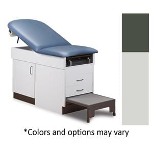 Family Practice Exam Table Gunmetal 400lb Capacity